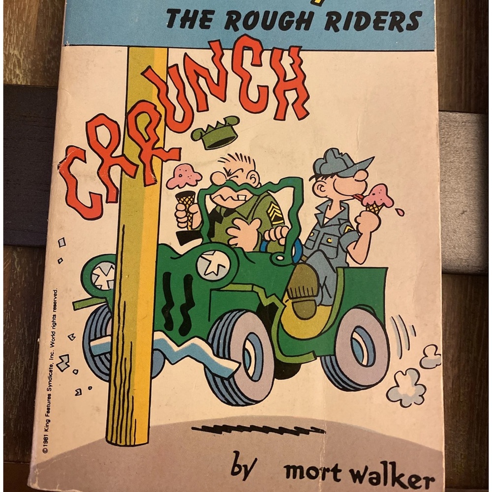 1982 beetle bailey Comic Book, The Rough Riders - Picture 5 of 5